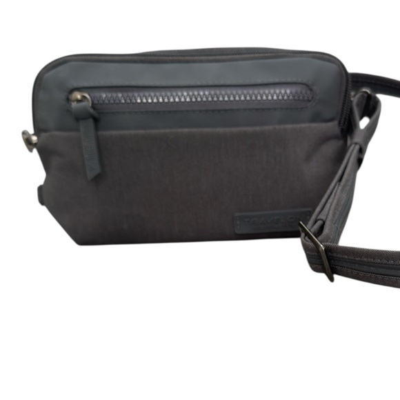 Travelon Handbags - Like New! Travelon Security Travel Gray Crossbody Bag